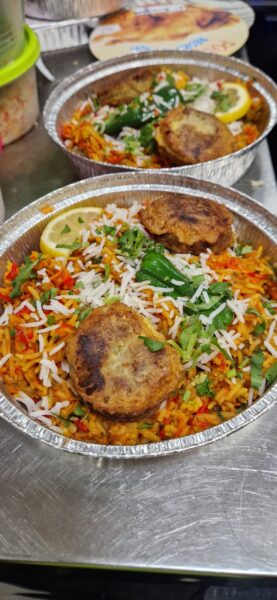 Biryani( De pollo, Cordero, Ternera)