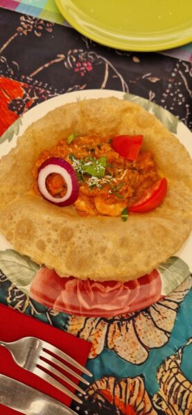 Prawn puri