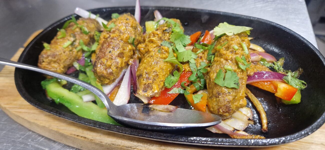 Seekh kebab( plato de tandoori)